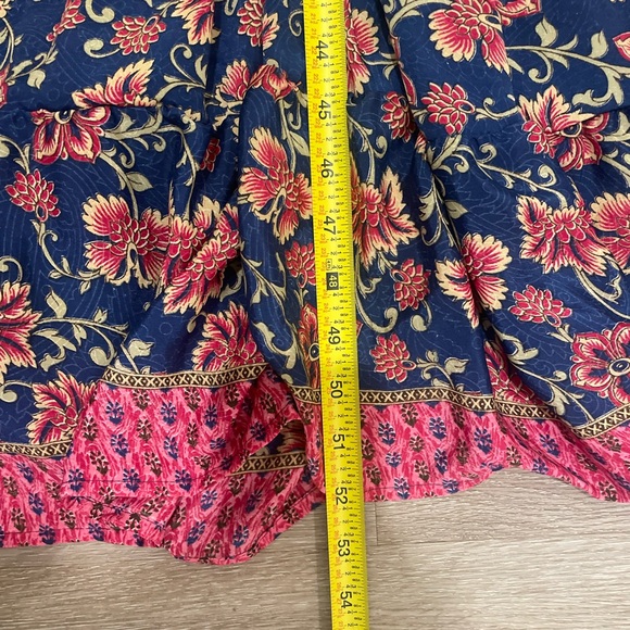 Anthropologie x Boemo Floral Bohemian Flowy Maxi Dress Size Medium - Picture 16 of 16